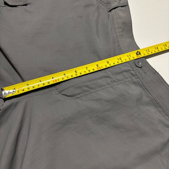 RedHead Convertible Cargo Pants 42x30 Zip Off Hiking Fishing Outdoor Nylon Gray - Picture 11 of 13